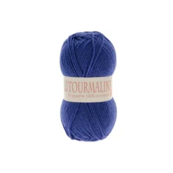 Sachet de 2 pelotes - Fil à tricoter layette Tourmaline n°213 - bleu roi