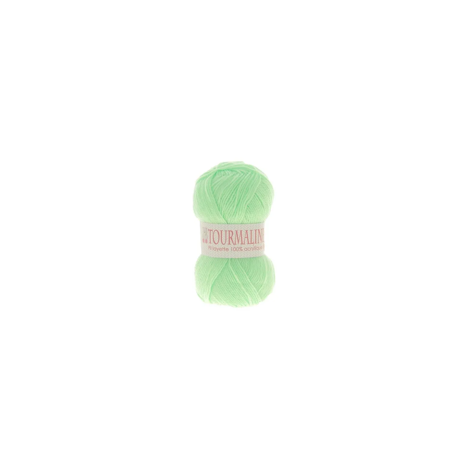 Sachet de 2 pelotes - Fil à tricoter layette Tourmaline n°1005 - vert d'eau