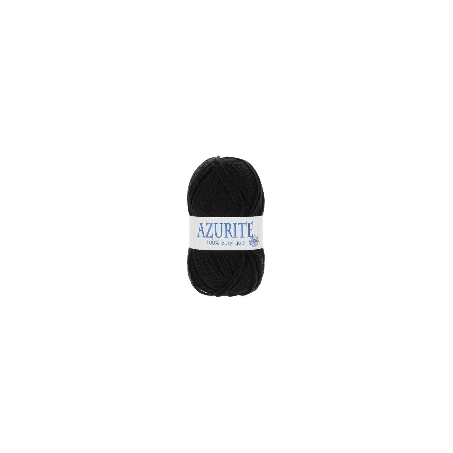 Sachet de 10 pelotes - Fil à Tricoter Azurite n°585 - noir
