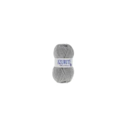 Sachet de 10 pelotes - Fil à Tricoter Azurite n°579 - gris clair