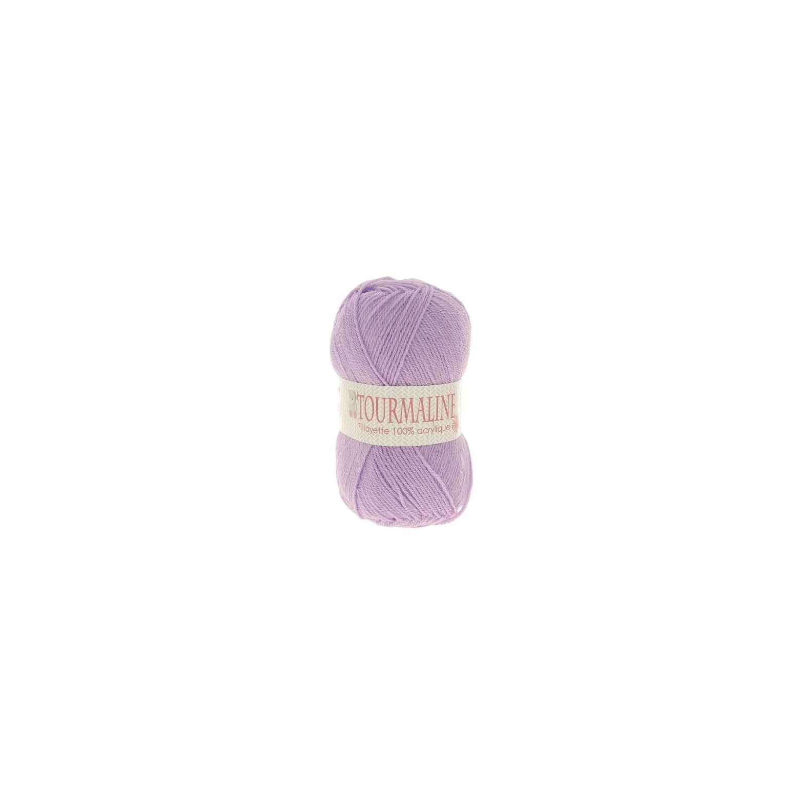 Sachet de 2 pelotes - Fil à tricoter layette Tourmaline n°1100 - lilas