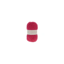 Sachet de 2 pelotes - Fil à tricoter layette Tourmaline n°211 - rose framboise