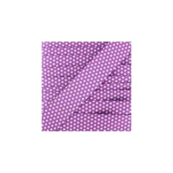 Sangle pois blancs sur fond mauve