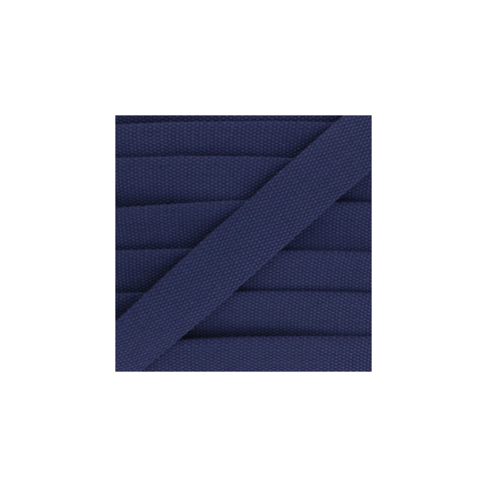 Sangle Polycoton 30 mm - bleu marine