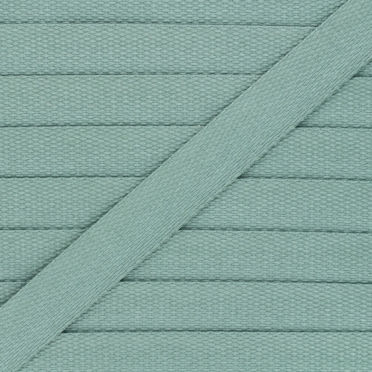 Sangle polyester Lynette 23 mm - vert de gris