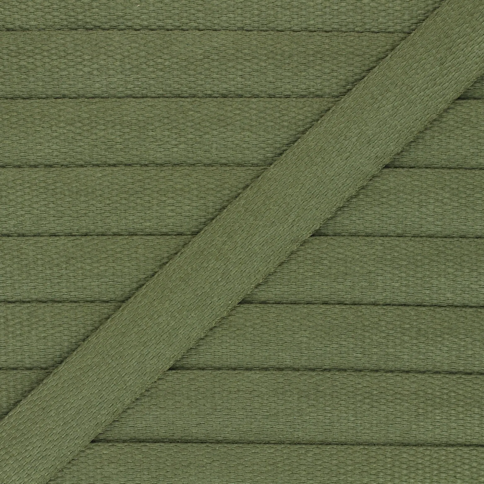 Sangle polyester Lynette 23 mm - vert kaki