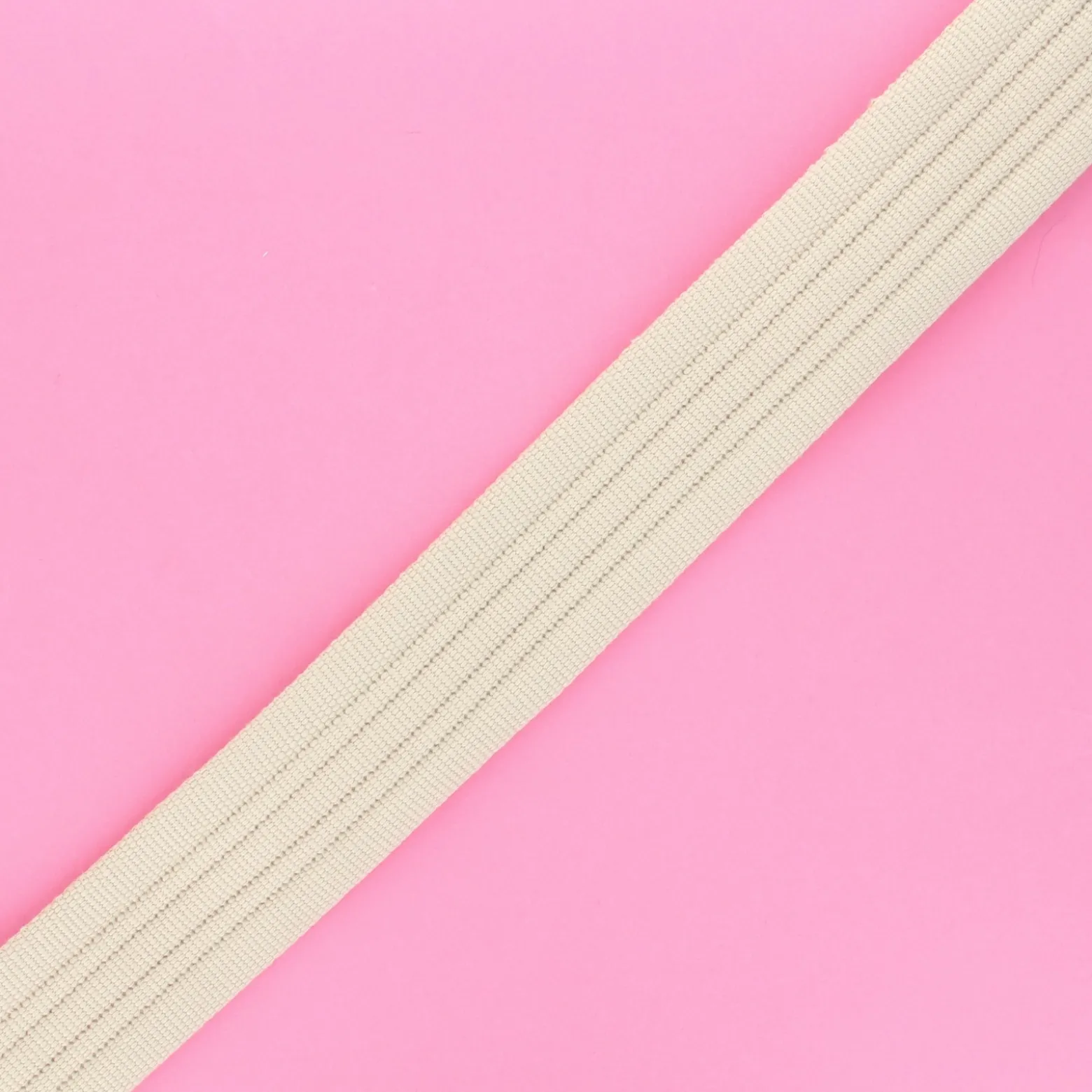 Sangle polyester Mylie 38 mm - beige x 50cm