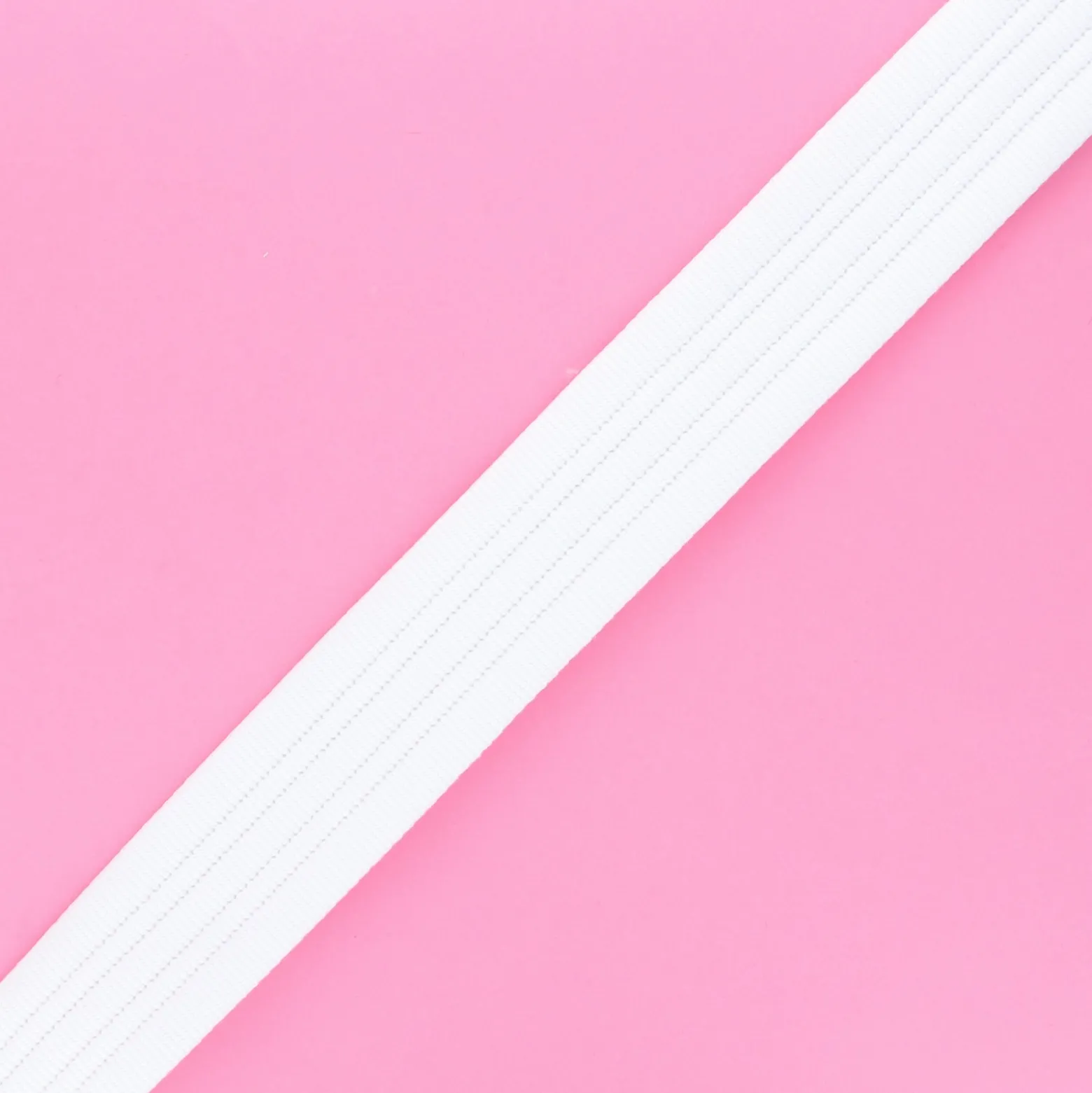 Sangle polyester Mylie 38 mm - blanc x 50cm