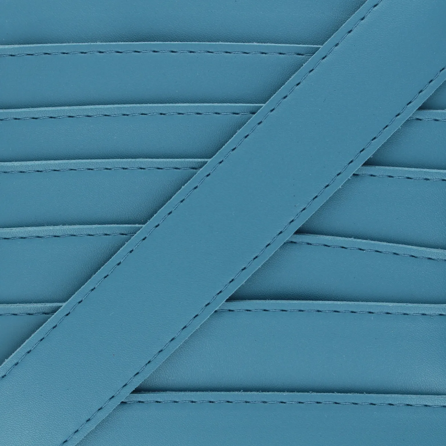 Sangle Simili cuir Gabriella - bleu houle