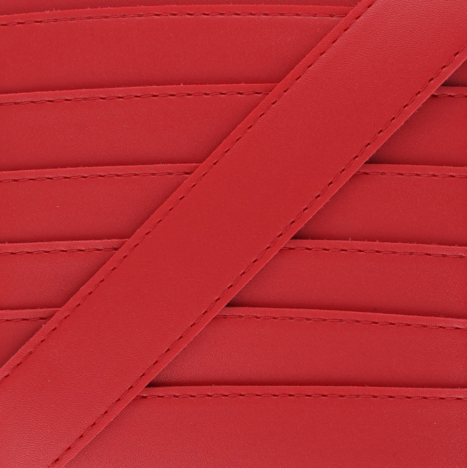 Sangle Simili cuir Gabriella 30 mm - rouge