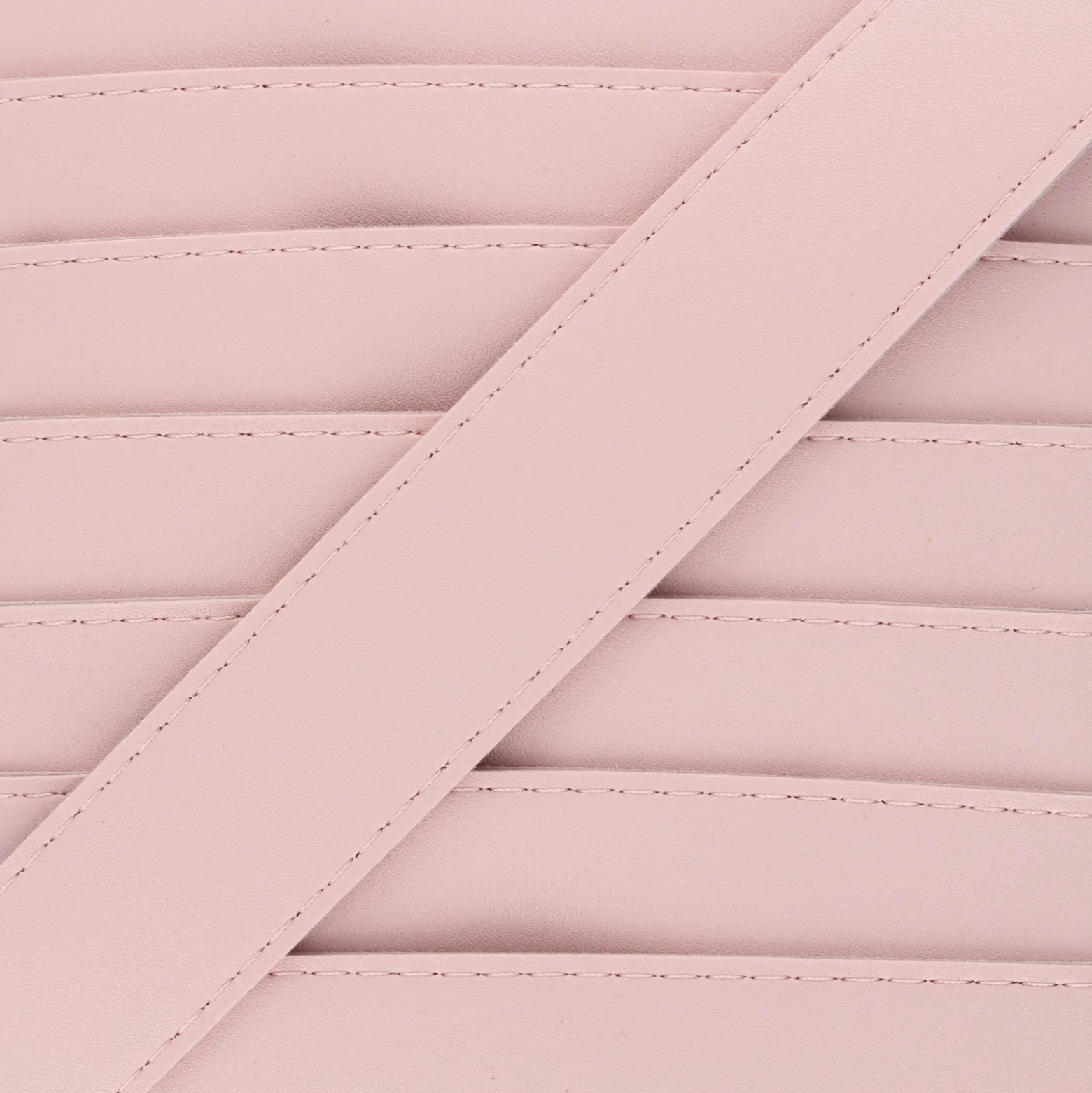 Sangle Simili cuir Gabriella 30 mm - rose poudré