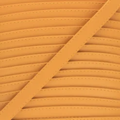Sangle Simili cuir Gabriella - jaune moutarde