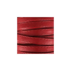 Sangle Simili cuir - rouge fraise