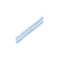 Serpentine fantaisie à pois bleu pastel