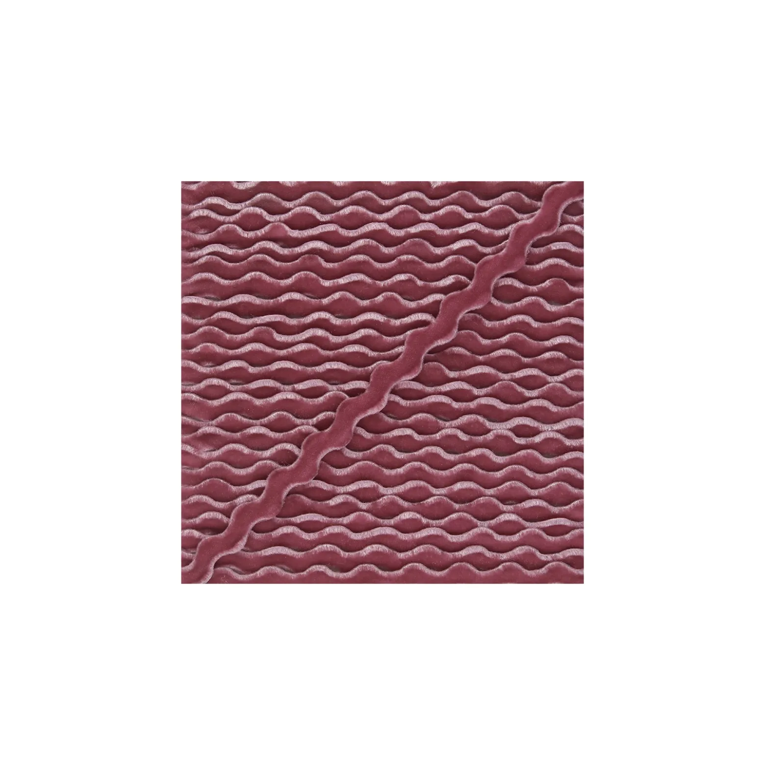 Serpentine velours 8 mm - rose x 1 m