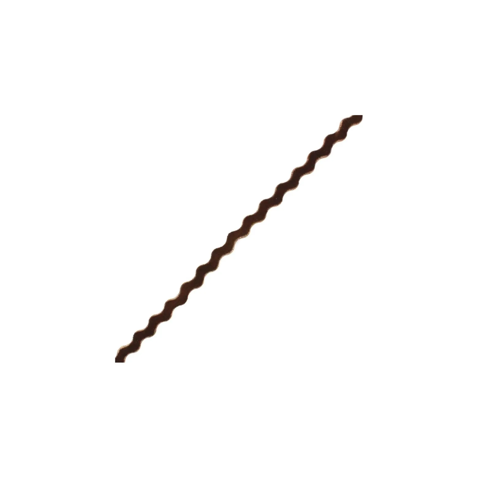 Serpentine velours 8 mm - taupe x 1 m