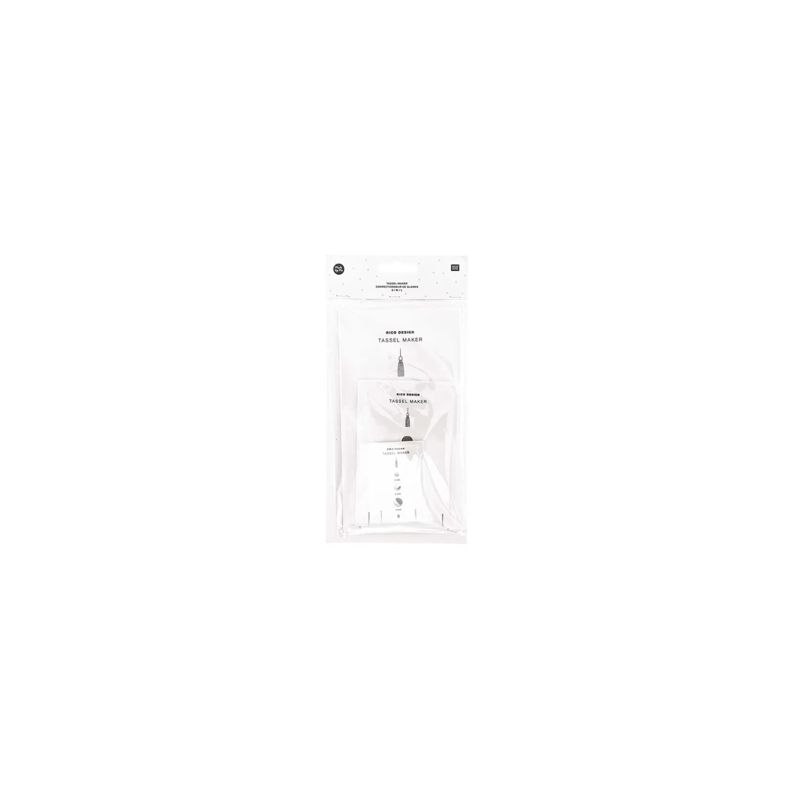 Set confectionneur de glands Rico Design - S/M/L