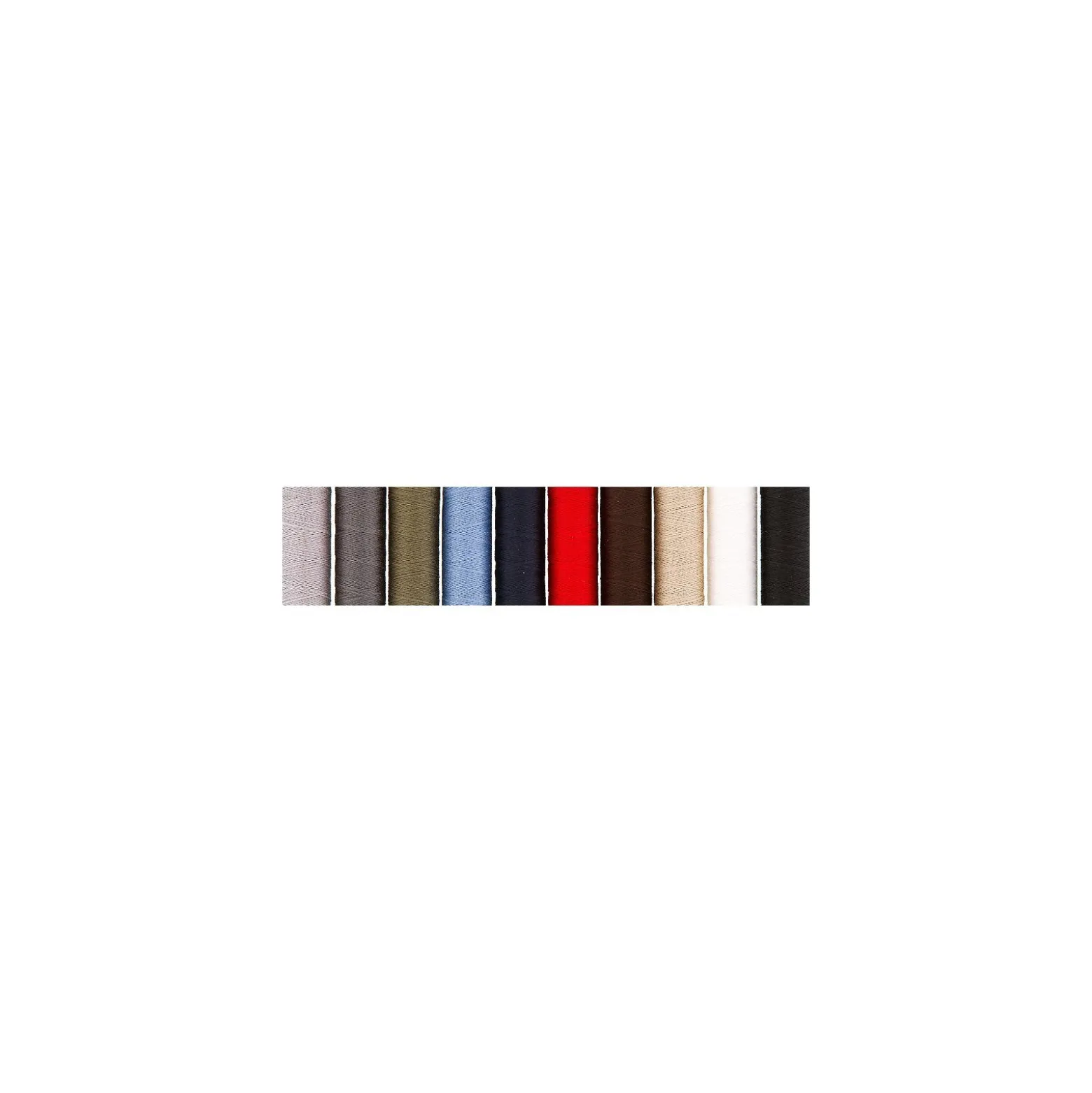 Set de 10 bobines de Fil à Coudre Polyester Recyclé Gutermann 100m - Couleurs primaires