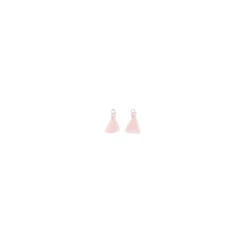 Set de 2 glands 22mm Rico Design - Rose