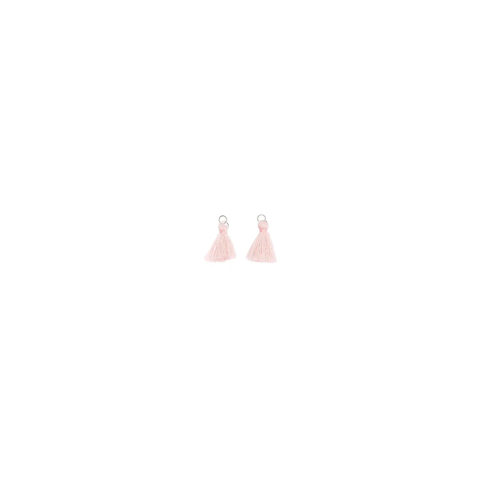 Set de 2 glands 22mm Rico Design - Rose