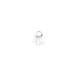 Set de 200 pompons ronds - Hiver Blanc