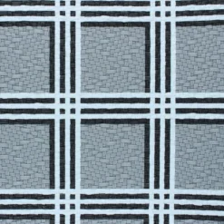 Simili cuir tressé Kora - gris - Coupons : 20cm, 70cm