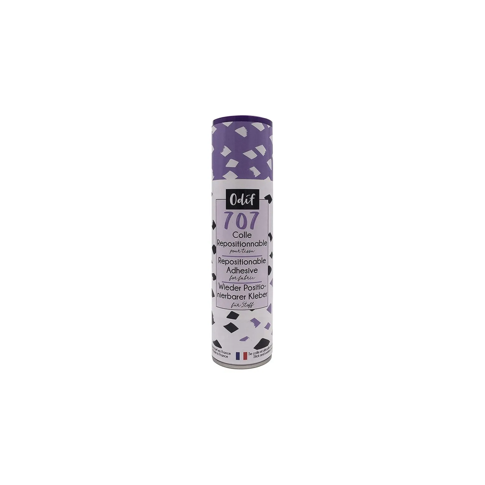 Spray colle repositionnable 707 pour tissu 250 ml - ODIF