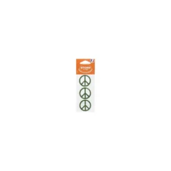 ♥ Stickers Tex Style Peace - vert ♥