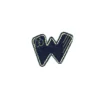 ♥ Sticker / Thermocollant Jeans Chiffres & lettres - W ♥