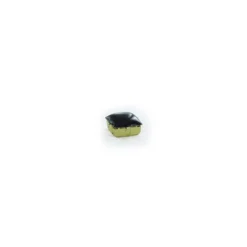 ♥ Strass carrée à coudre émaillé noire ♥