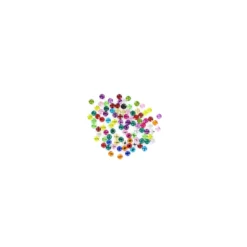Strass rond à coudre India (lot de 100) - multi