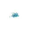 Strass rond à coudre India turquoise (lot de 100)