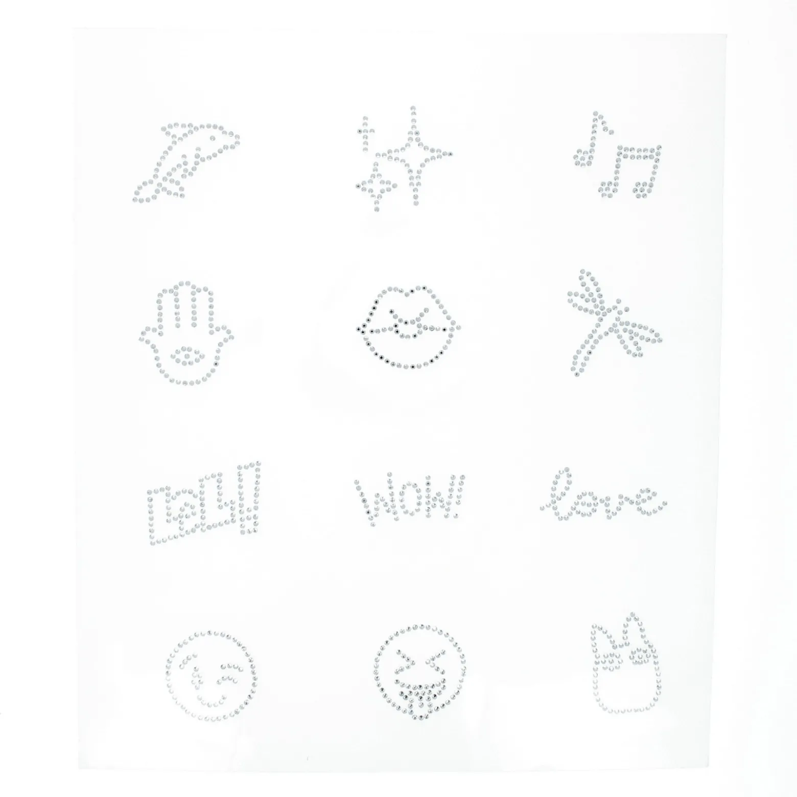Strass thermocollant (lot de 12) - Sweet life