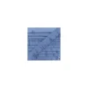 Suédine en Franges - bleu denim x 50cm