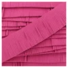 Suédine en Franges Rose x 50cm