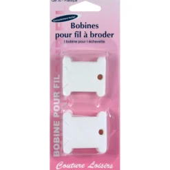 Supports plastique pour fils à broder X30 - Couture loisirs