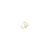 ♥ Thermocollant Ancre ornement doré - blanc ♥