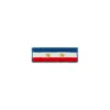 Thermocollant Bleu Blanc Rouge - Drapeau étoiles dorées