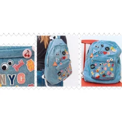 ♥ Thermocollant brodé Alphabet Fun - G ♥