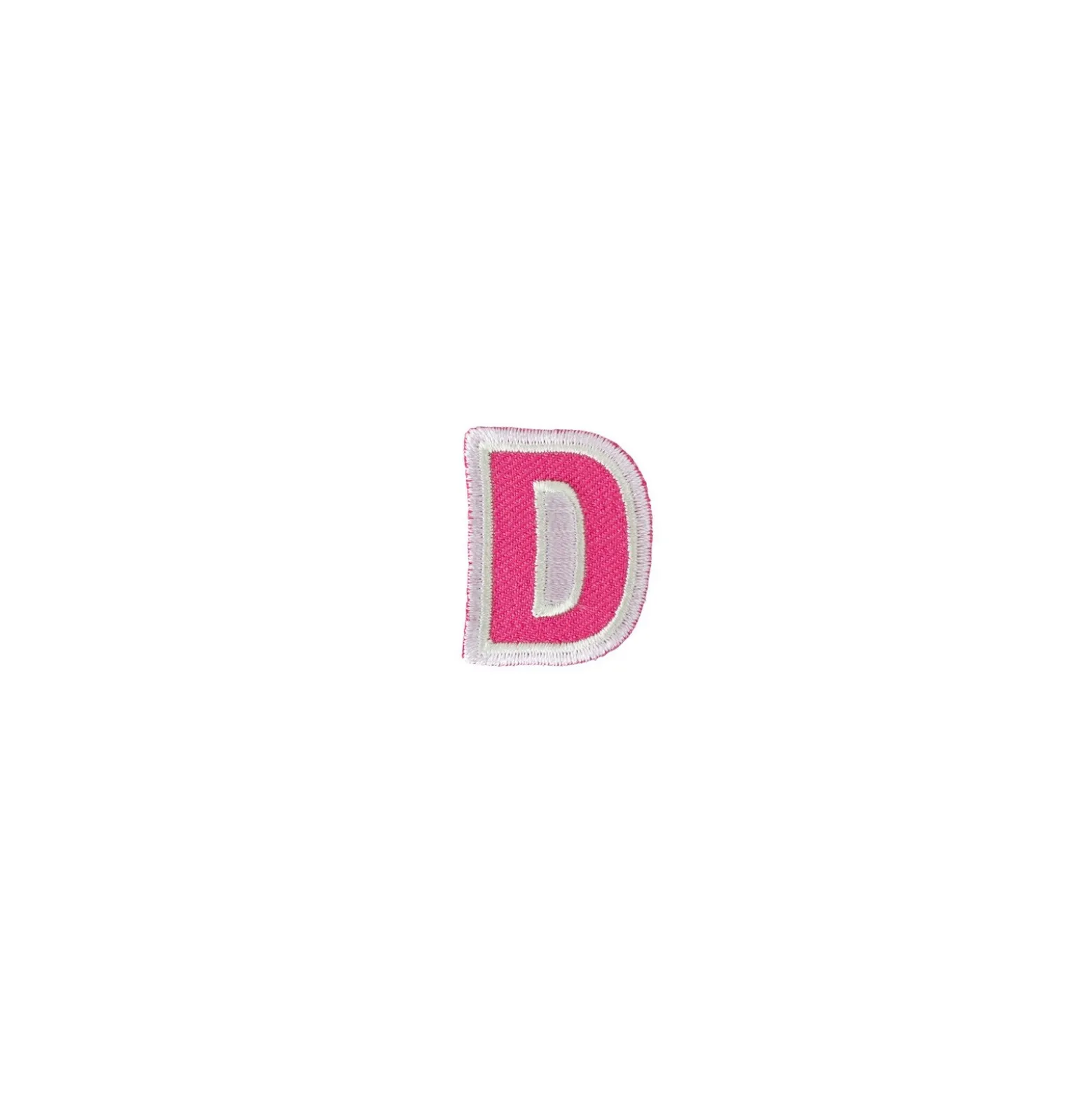 ♥ Thermocollant brodé Alphabet Fun - D ♥