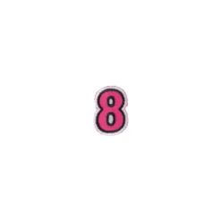 ♥ Thermocollant brodé Chiffre Fun - 8 ♥