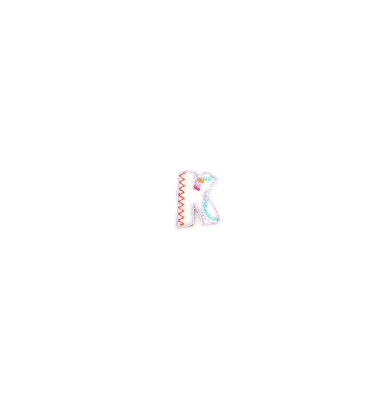 ♥ Thermocollant brodé Kids letters - K ♥