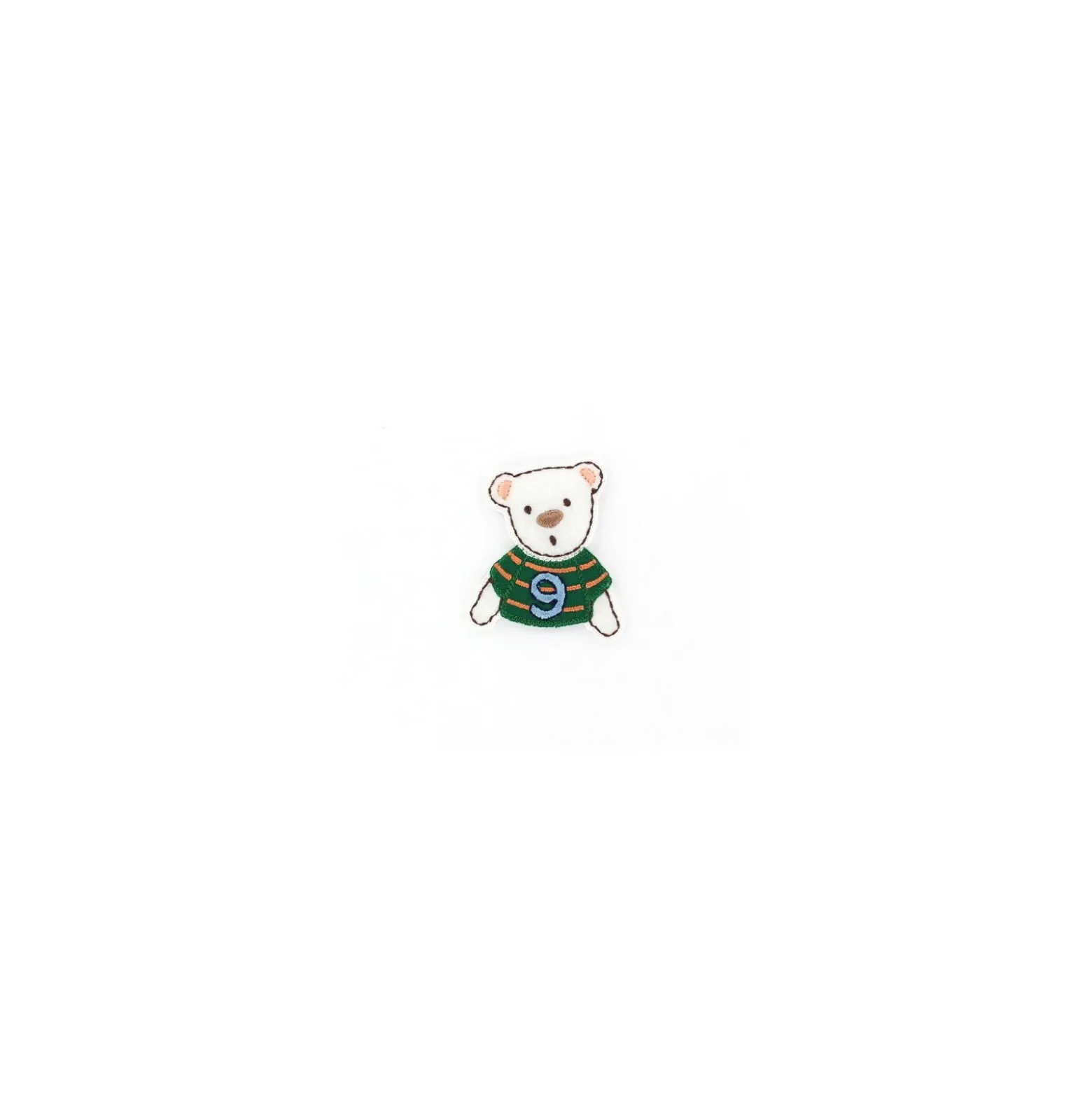 ♥ Thermocollant Ecolier White Teddy ♥
