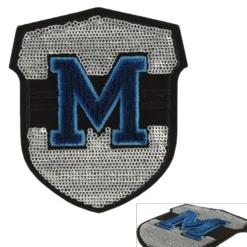 Thermocollant M velours- bleu