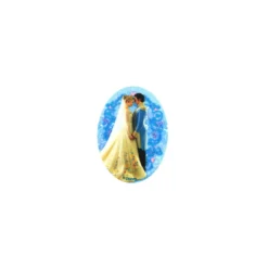 Thermocollant toile ovale Cendrillon H