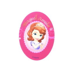 ♥ Thermocollant Toile ovale Princesse Sofia Magical Amulet ♥