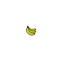 Thermocollant Tropicana sequins - banane