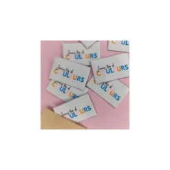 Étiquettes à coudre Marmaï - Color pop (lot de 6)