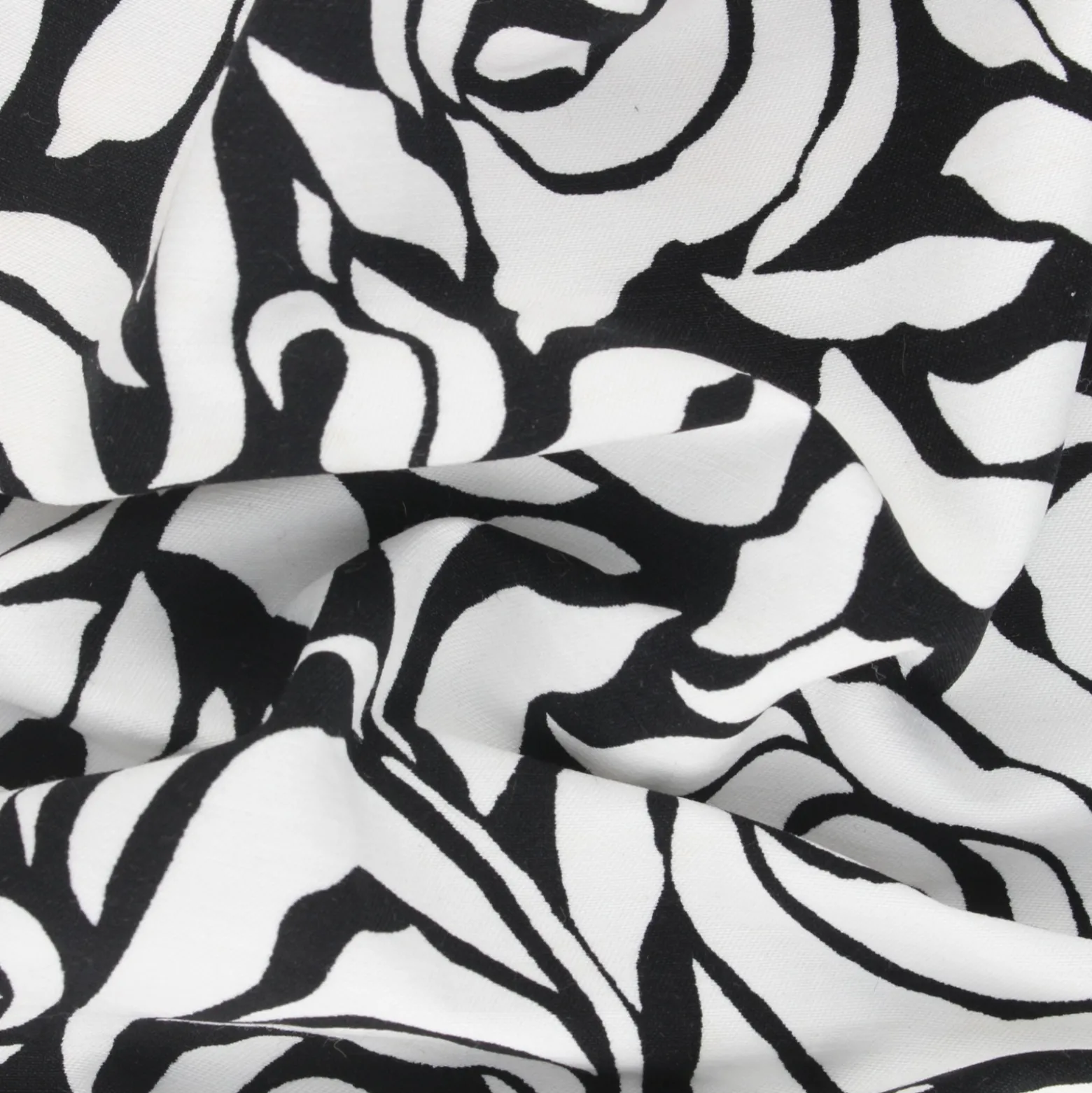 Tissu bengaline stretch Au nom de la rose