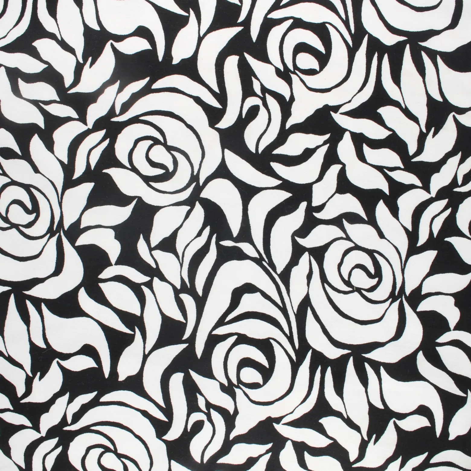 Tissu bengaline stretch Au nom de la rose